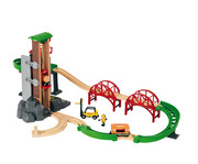 BRIO® World Großes Lagerhaus Set mit Aufzug 4