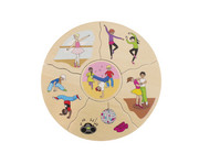 beleduc HUMANICO Puzzle Hobbys 5
