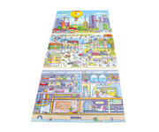 beleduc Bodenpuzzle Stadtleben 2