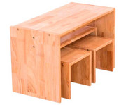 Betzold Holz Sitzgruppe 4 teilig 2