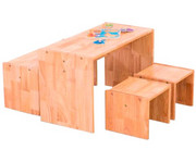 Betzold Holz Sitzgruppe 4 teilig 3