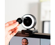 hama Webcam mit Ringlicht C 850 Pro 5