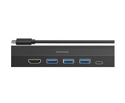 hama USB C Hub Multiport 4