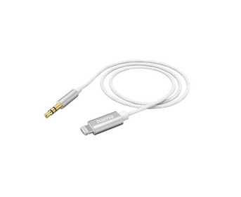 hama Aux Kabel Lightning auf 3 5 mm Klinke
