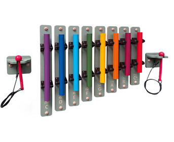 STEM Wand Klangröhren