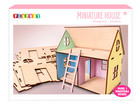 Mini Haus Bastelset 8 teilig