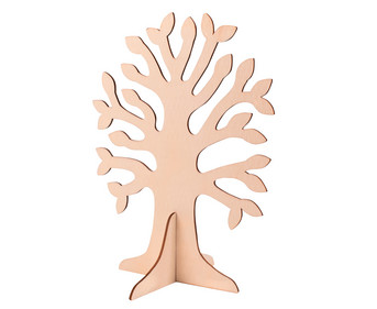 Holzbaum zum Selbstgestalten Höhe 25 cm