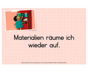 Klassenregeln für die Volksschule 7