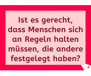 Was ist eigentlich gerecht? 70 Fragekarten zur Demokratieerziehung 7