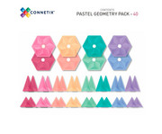 Connetix Geometrie Set pastell 40 teilig 7