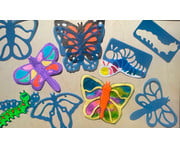 Schablonen Set Schmetterling & Co 6 Stück 2
