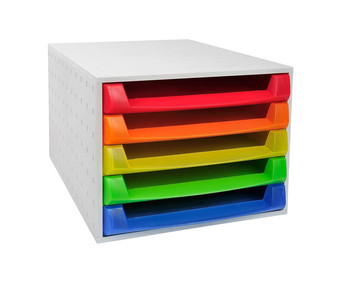 Exacompta Schubladenbox The Box 5 Fächer