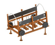 Überbrückungswagen Waggon Grüner Zug 1