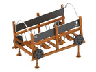 Überbrückungswagen Waggon Grüner Zug