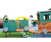 Eingangswagen Waggon Grüner Zug 2