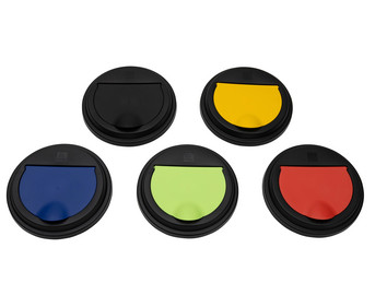 Exacompta Deckel für Mülleimer EcoBlack