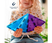 Connetix Geometrie Set Regenbogenfarben 30 teilig 4