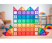 Connetix Starterset Regenbogenfarben 60 teilig 7