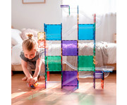 Connetix Kugelbahn Set Regenbogenfarben 92 teilig 6