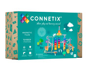 Connetix Kugelbahn Set Regenbogenfarben 92 teilig 1