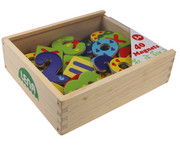LENA® Magnetzahlen aus Holz 1