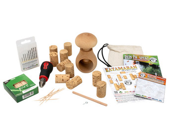 Bohrer Set für Kastanien & Kork inkl Korken