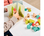 3D Bau Spiel Schatten & Formen 3
