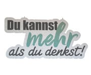 Betzold Akustik Wandbild Du kannst mehr als du denkst! 1
