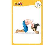 Yoga Spiele für Kinder Bildkarten 6