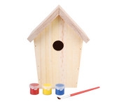 Esschert Design Nistkasten Bastelset inkl Farben 1