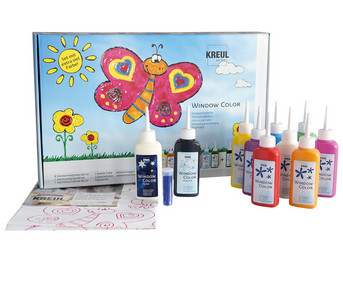 KREUL Window Color Set mit extra viel Farbe