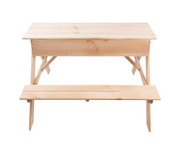 Esschert Design Kinder Picknicktisch mit Sandkasten 4