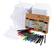 Kreativ Set Topflappen inkl Stifte 80 Stück 1