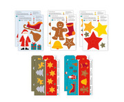 Prickel Vorlagen und Windlichter Advent 10 Stück 1