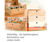 clipfritz Aufbewahrungsbox OBO mit Deckel 2 teilig 4