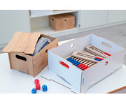 clipfritz Aufbewahrungsbox BOB mit Deckel 2 teilig 5