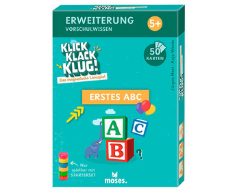 Klick Klack Klug! Erstes ABC Kartenset
