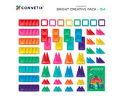 Connetix Kreativset Regenbogen 104 teilig 2