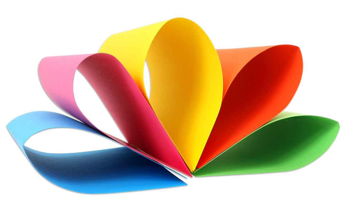 folia Tonpapier, 130 g/m², 50 x 70 cm, 10 Farben