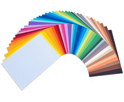 folia Tonpapier 130 g/m² 50 x 70 cm 25 Bogen einer Farbe 2