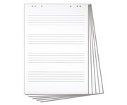Betzold Flipchart Block mit Notenlinien 1