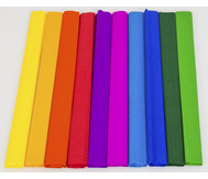 Krepppapier-Rollen, 10 Stück