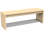 Flexeo® Garderobenbank „Armadio“, Breite 120 cm