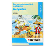 Betzold  Spiel- und Arbeitseinlagen für die Lese-Magnetbox „Wortpiraten“