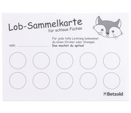 Betzold Lob-Sammelblock, DIN A6, 90 Blatt