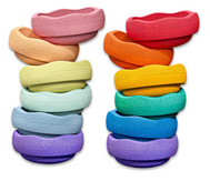 stapelstein® rainbow, 6 Stück, ∅ 27,5 cm