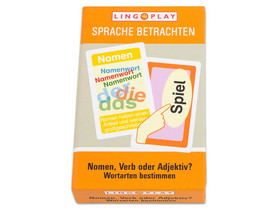 Sprache betrachten – Nomen, Verb oder Adjektiv? Wortarten bestimmen