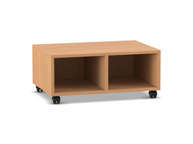 Flexeo® Regal PRO, 2 Reihen, 2 Fächer