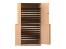 Flexeo® Bastelschrank Jana, 16 Fächer