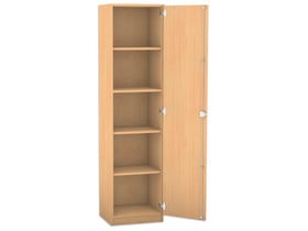 Flexeo® Schrank, 5 Fächer, 1 Tür, Breite 48,1 cm